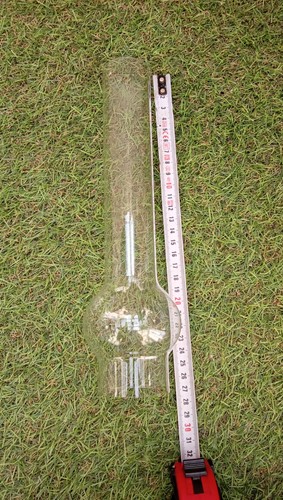 Ancien verre lampe a - ancien,