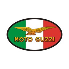 Sticker plastifié MOTO GUZZI