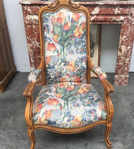 Fauteuil voltaire hêtre - voltaire, en
