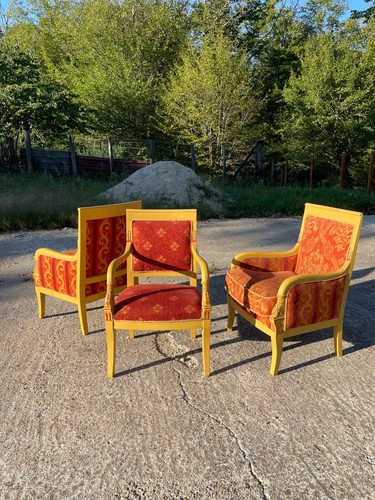 Bergères fauteuil style - 2,