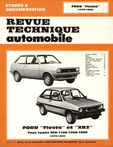 Revue technique automobile - revue,