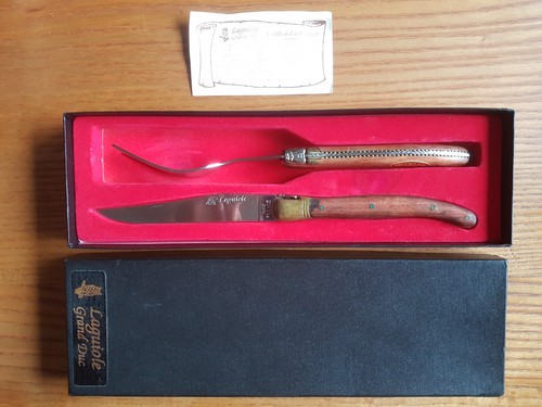 Laguiole set couvert couteau