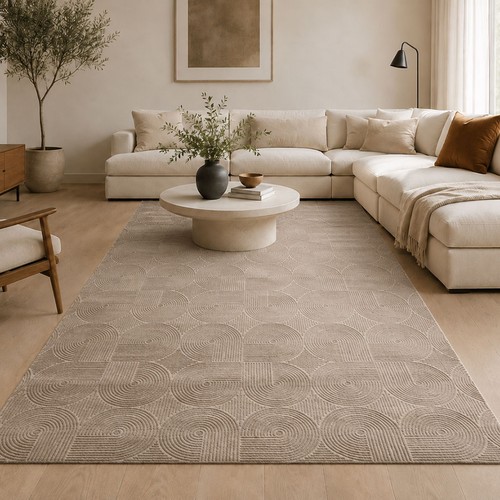 Tapis boho poils ras - boho,
