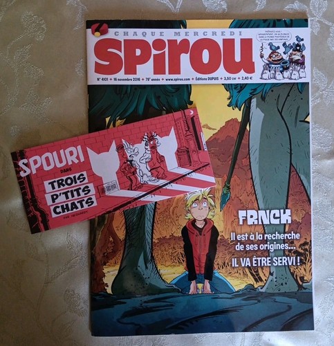 Spirou magazine 4101 - spirou, +