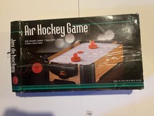 Air Hockey Table Game 2 Discs + 2 Pads Entertainment Toy Game For Adults Kids