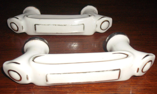 Paire anciennes poignées de - paire, d'anciennes
