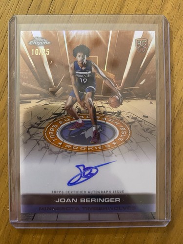 Joan beringer topps chrome - topps,
