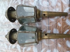 Deux lanternes caleche 5 faces