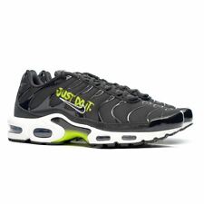 Nike Air Max Plus TN Sneakers JUST DO IT Logo Black Running Trainers Men 11.5UK