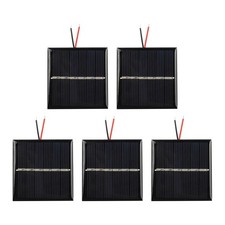 Pack de cinq panneaux solaires