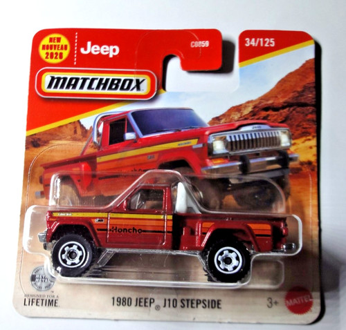 Matchbox jeep j10 stepside - jeep,