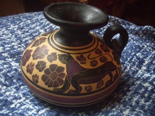 Superbe poterie panthere - superbe,