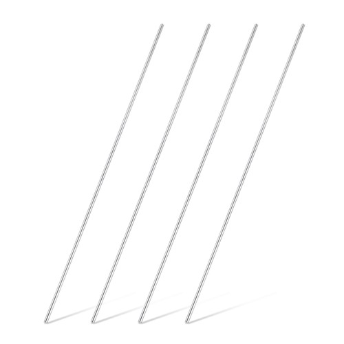 4pcs tiges rondes acier - tiges,