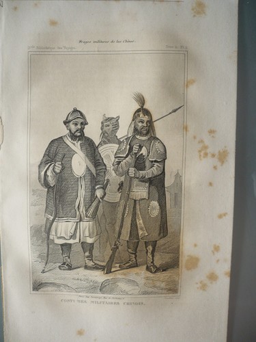 Gravure originale 1860 chine - originale,