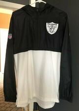 Raiders Under Armour Hoodie Hooded Sweatshirt Jacket Zip Las Vegas Oakland - Lrg