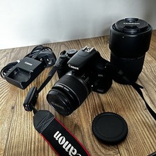 Canon EOS 450D Digital SLR Camera with 18-55mm & Tamron AF 70-300mm Macro Lens