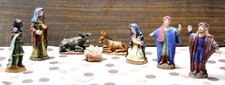 Santons personnages crèche