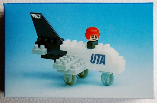 Avion type lego uta 747 - avion,