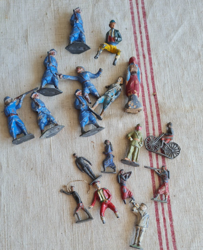 Anciens soldats plombs - anciens,