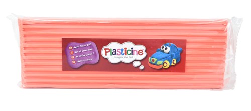 Pâte modeler rouge fluo - modeler,