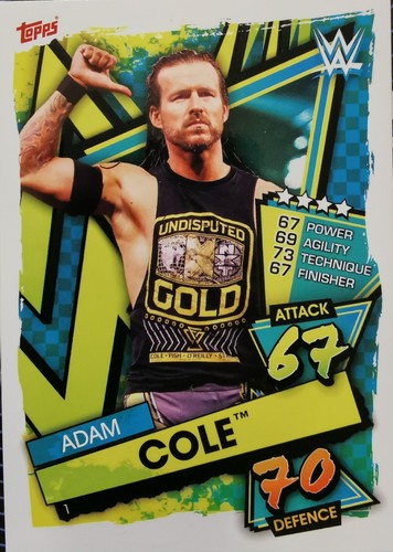 2021 topps slam attax - topps, wwe