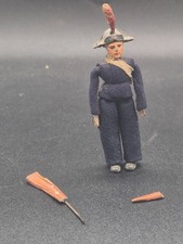 IMPORTANT SOLDIER CARABINIERE LENCI CHIALU' CONFALONIERI FABRIC AND PASTA