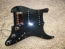 Genuine Fender Stratocaster HSS Loaded Upgraded Pickguard Alnico V Pickups