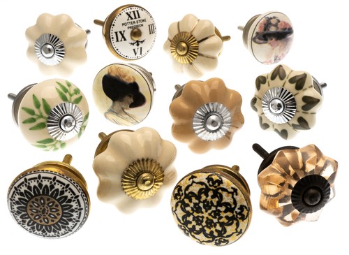 Lot boutons porte - 12, et