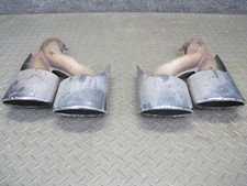 07-11 MERCEDES-BENZ W164 ML63 AMG SET OF 2 REAR EXHAUST MUFFLER TIPS SET