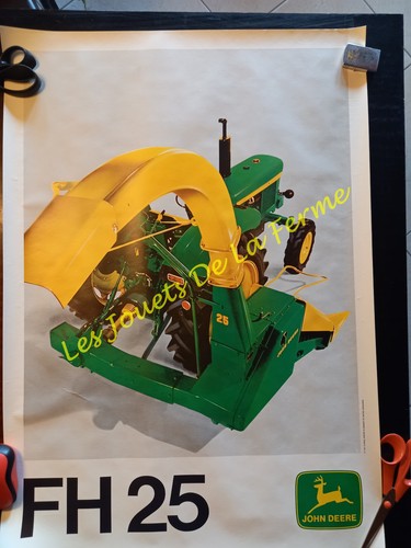 Affiche john deere - affiche, ensileuse