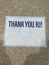Rick Jeanneret Last Call 4/29/22 “Thank You RJ Sign”