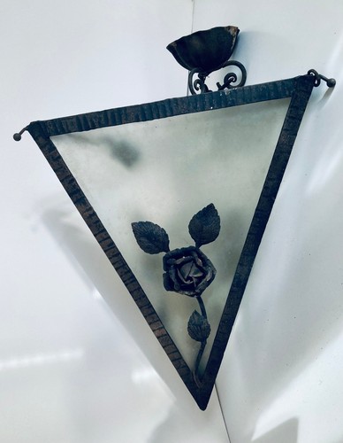 Antique art deco wrought - art,