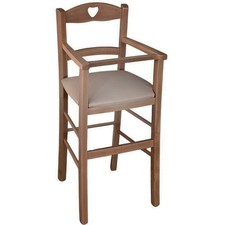 Chaise Haute en Bois Color