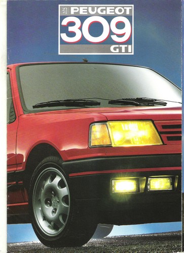 Peugeot 309 gti 1987 - 309,