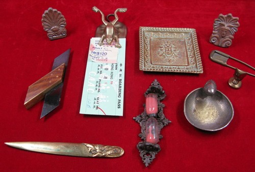 Objets vitrine bureau de - objets,