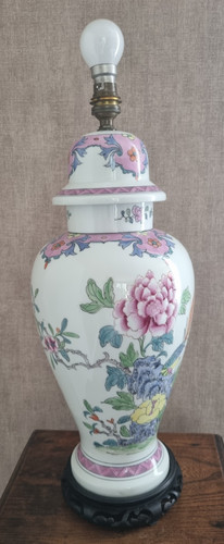 Lampe chinoise ancienne jarre