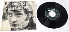 Johnny Hallyday Noir C'est Noir Black Is Black Philips 437260BE EP PS France VG+