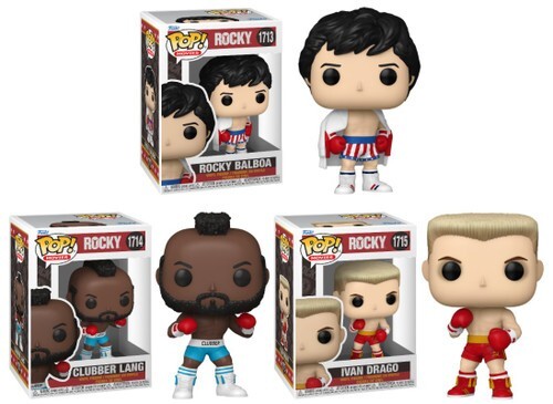 Lot funko pop rocky - lot, 3