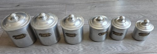 Lot anciens pots épices - lot,