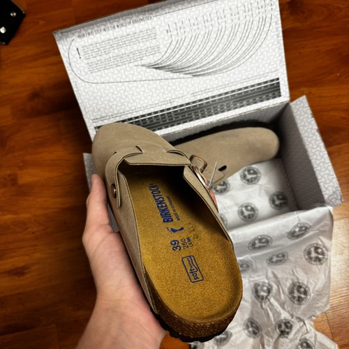 Birkenstock boston beige - birkenstock,