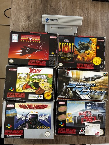 Lot jeux super nintendo - super,