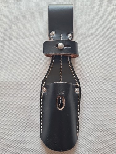 Porte baionnette cuir - cuir, daté