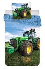 Trecker Bébé Linge de Lit Set Tracteur 100x135 CM (40x60 CM)