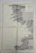 Carte Marine 1894 Corse Golfe