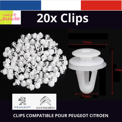 X20 clips agrafes - x20, compatible