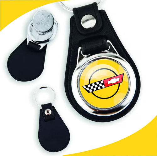 Porte clés corvette - c4, en