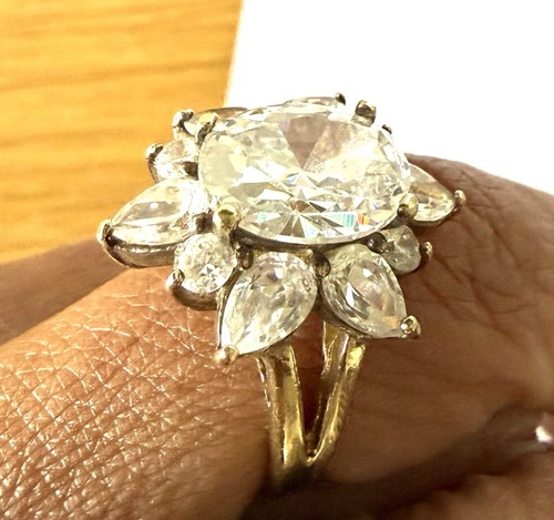 Bague marquise ancienne - marquise,