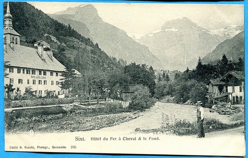 Cpa sixt hôtel - :, à