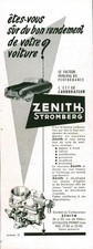 Vintage Zenith Carburetor 1954