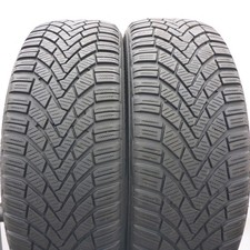 195 55 16 2X CONTINENTAL 195/55 R16 87H TS850 Pneus D'Hiver 2014 5,8-6Mm
